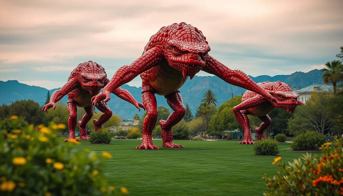 Sculpture for: Enormous creatures augment my desire