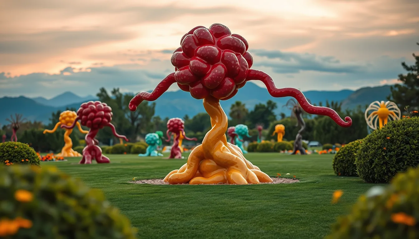 Sculpture for: You feed on some hidden abundance / An enemy's treasure / Candy