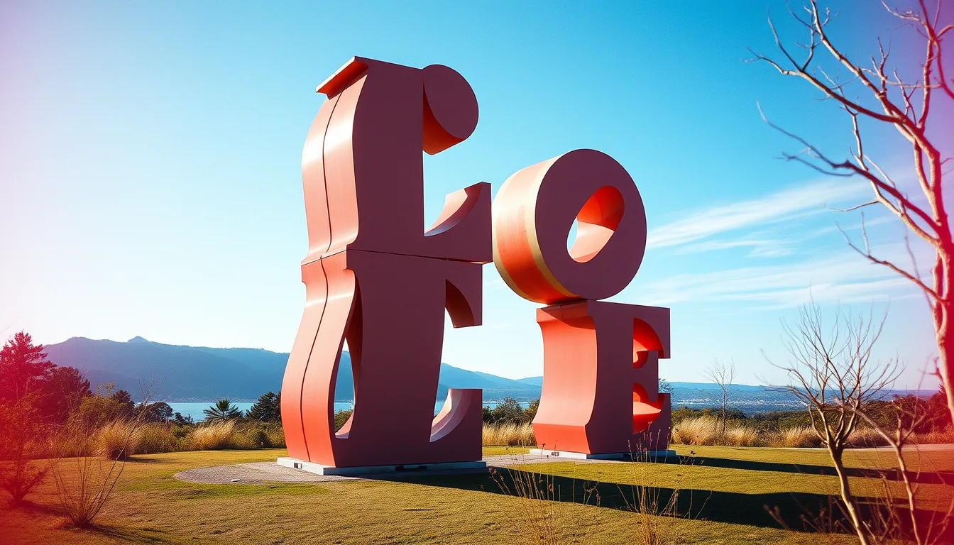 Sculpture for: Love is closer than it appears