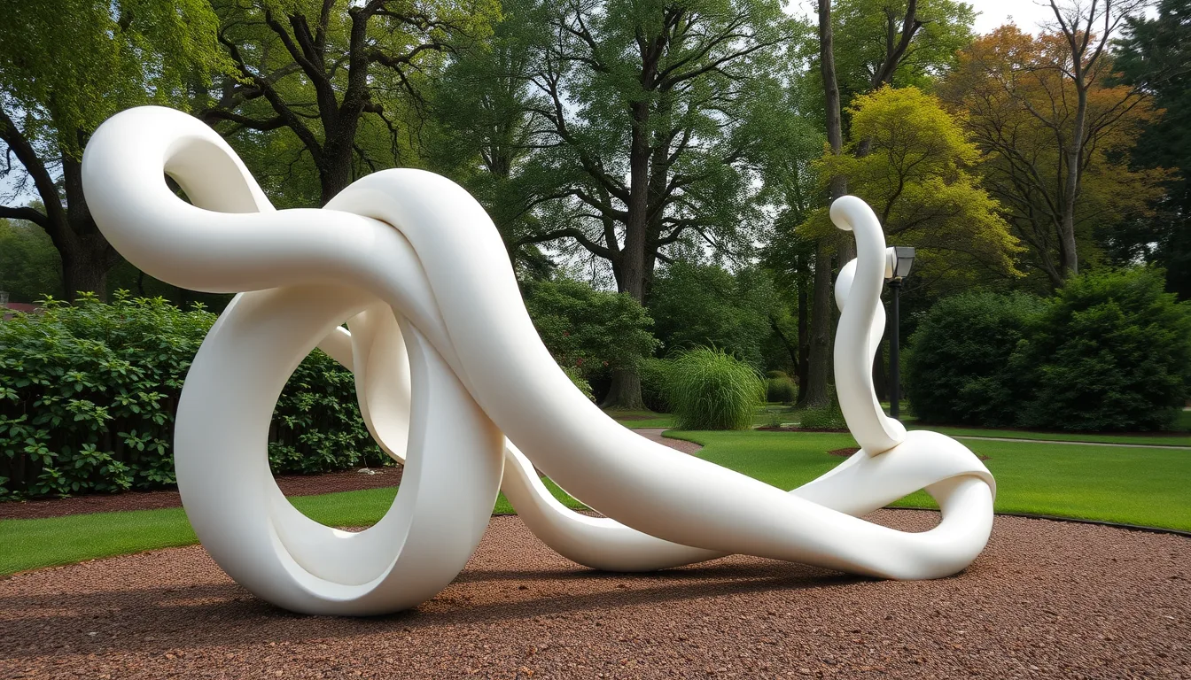 Sculpture for: My thoughts wander / To confident truths / Vainly expressed