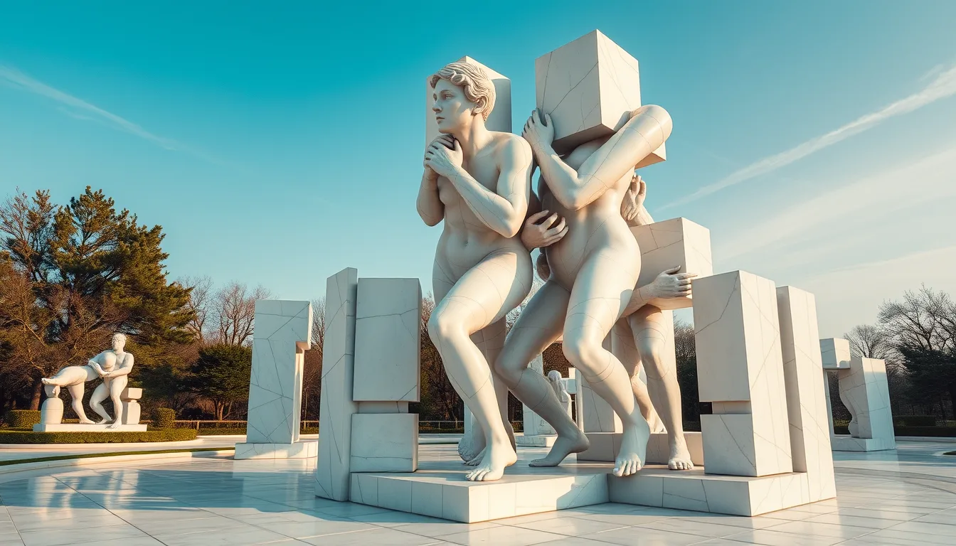 Sculpture for: Whosoever would deliver me / Is already imprisoned