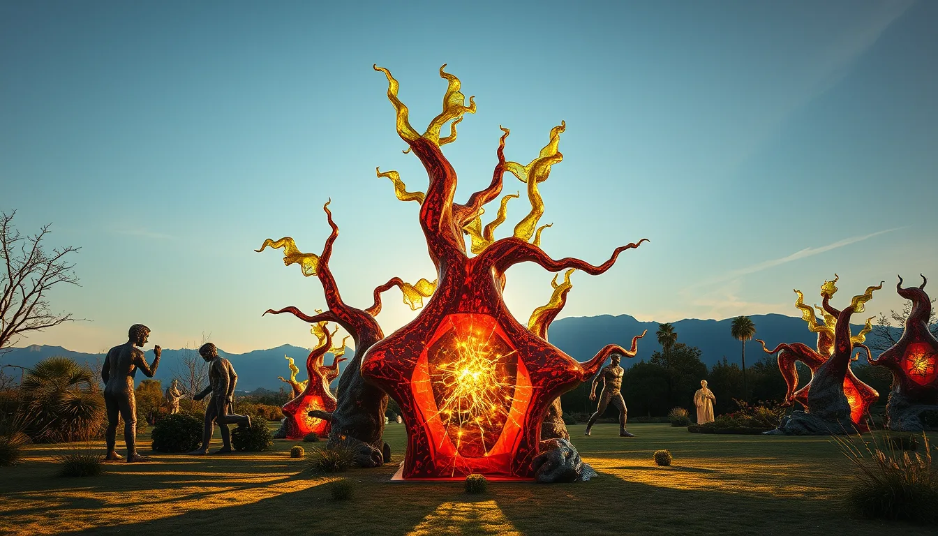 Sculpture for: Your intense light / Cracks the gold / That should only melt