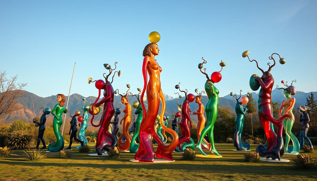 Sculpture for: The music stopped / As sounds of Nature emerge
