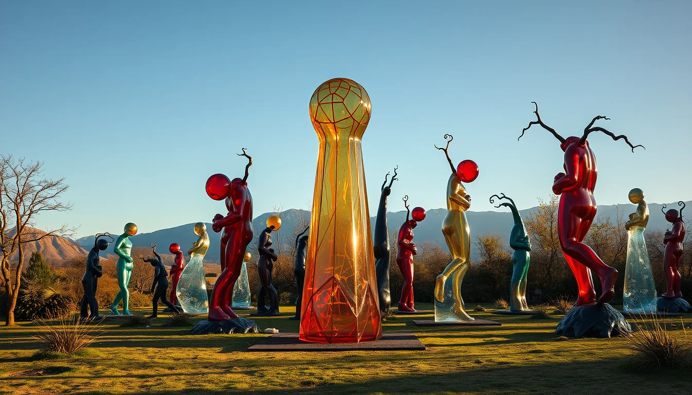 Sculpture for: Memories hide / In the long shadows