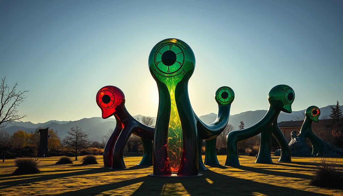 Sculpture for: All seeing eyes