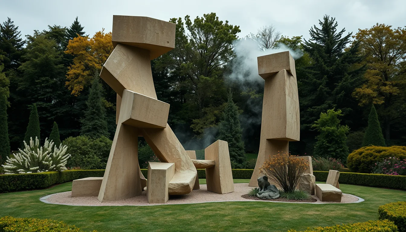Sculpture for: To the day / When I can see through the smoke