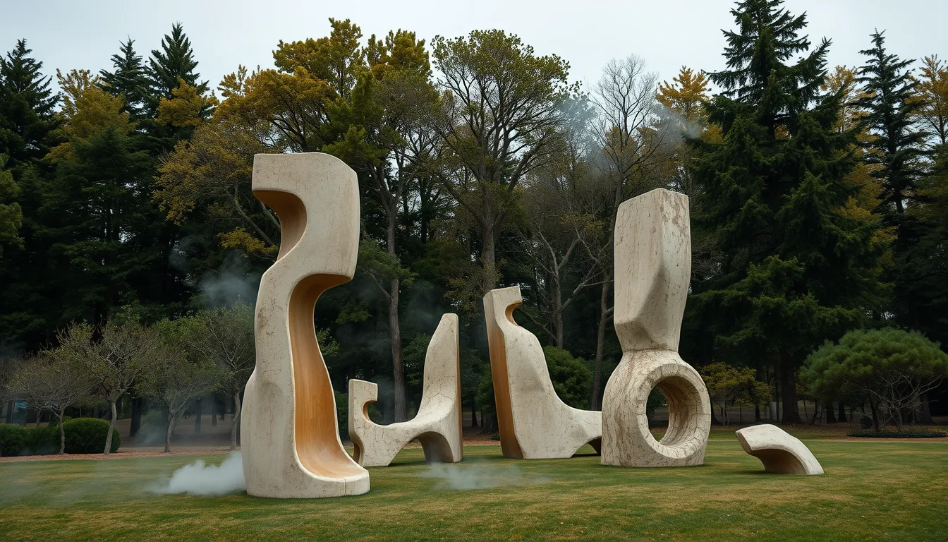 Sculpture for: To the larger forest / And the saplings of mercy