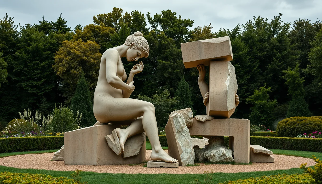 Sculpture for: To a Love / More dear / Than the one that betrayed me