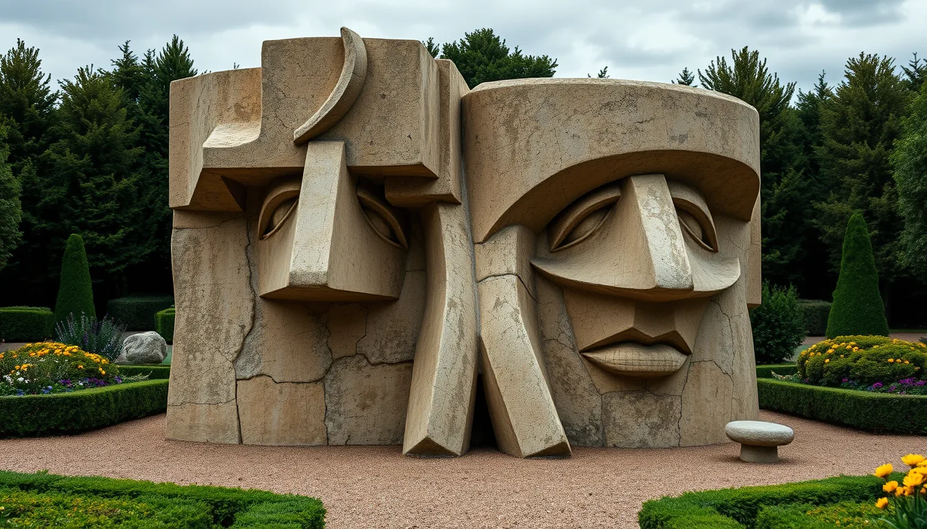 Sculpture for: Your eyes seeking even further than your words