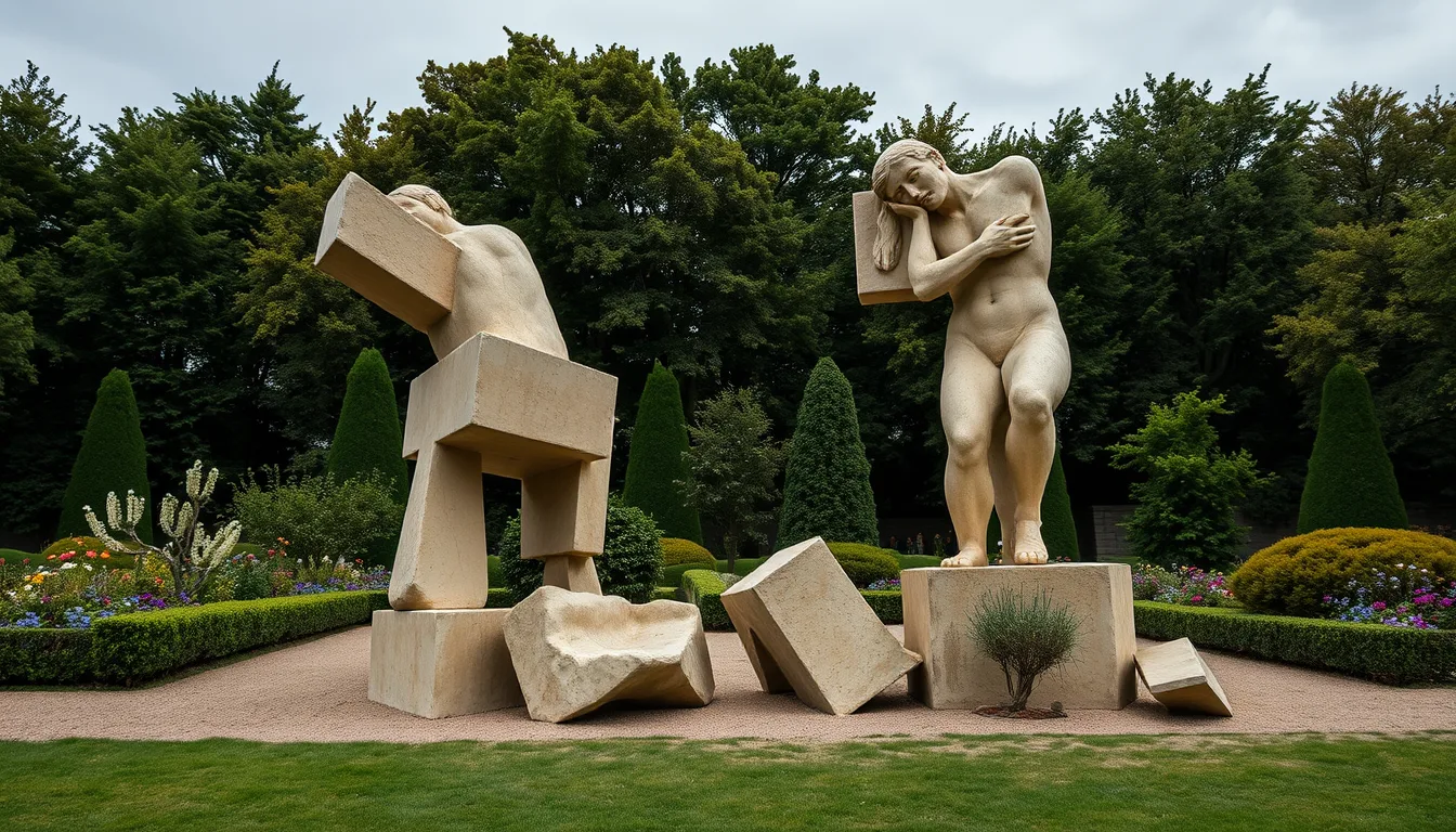 Sculpture for: The loss will be mine / And I will miss what would have been your praise