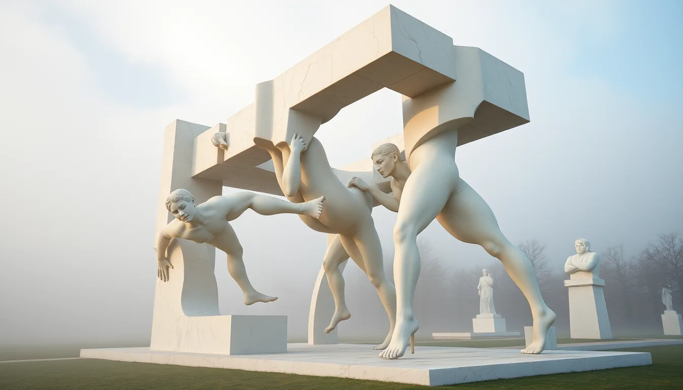 Sculpture for: Why is it so odd I'm writing of you?