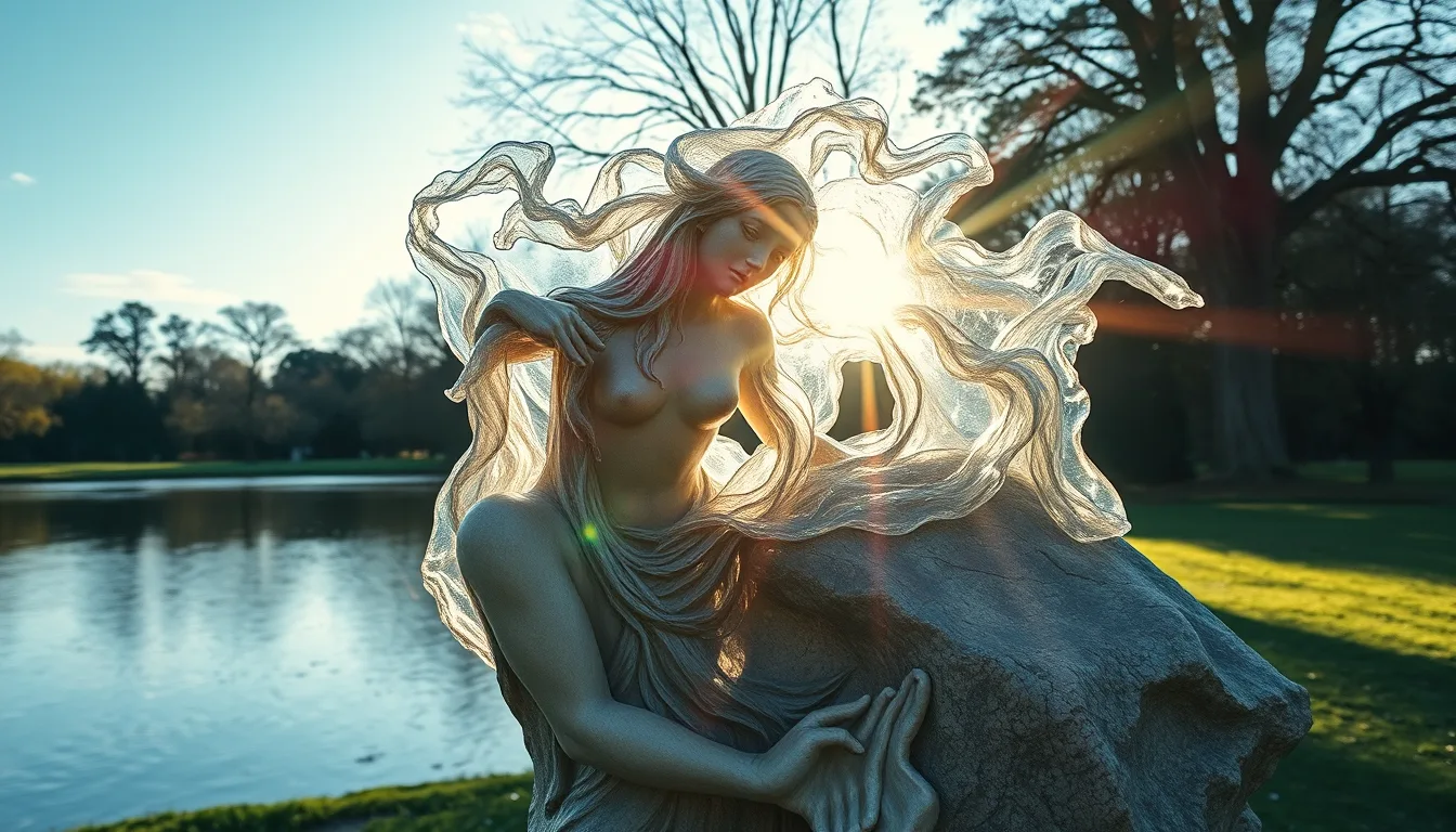 Sculpture for: The other day / With the air / Light / The sun / Cleansing