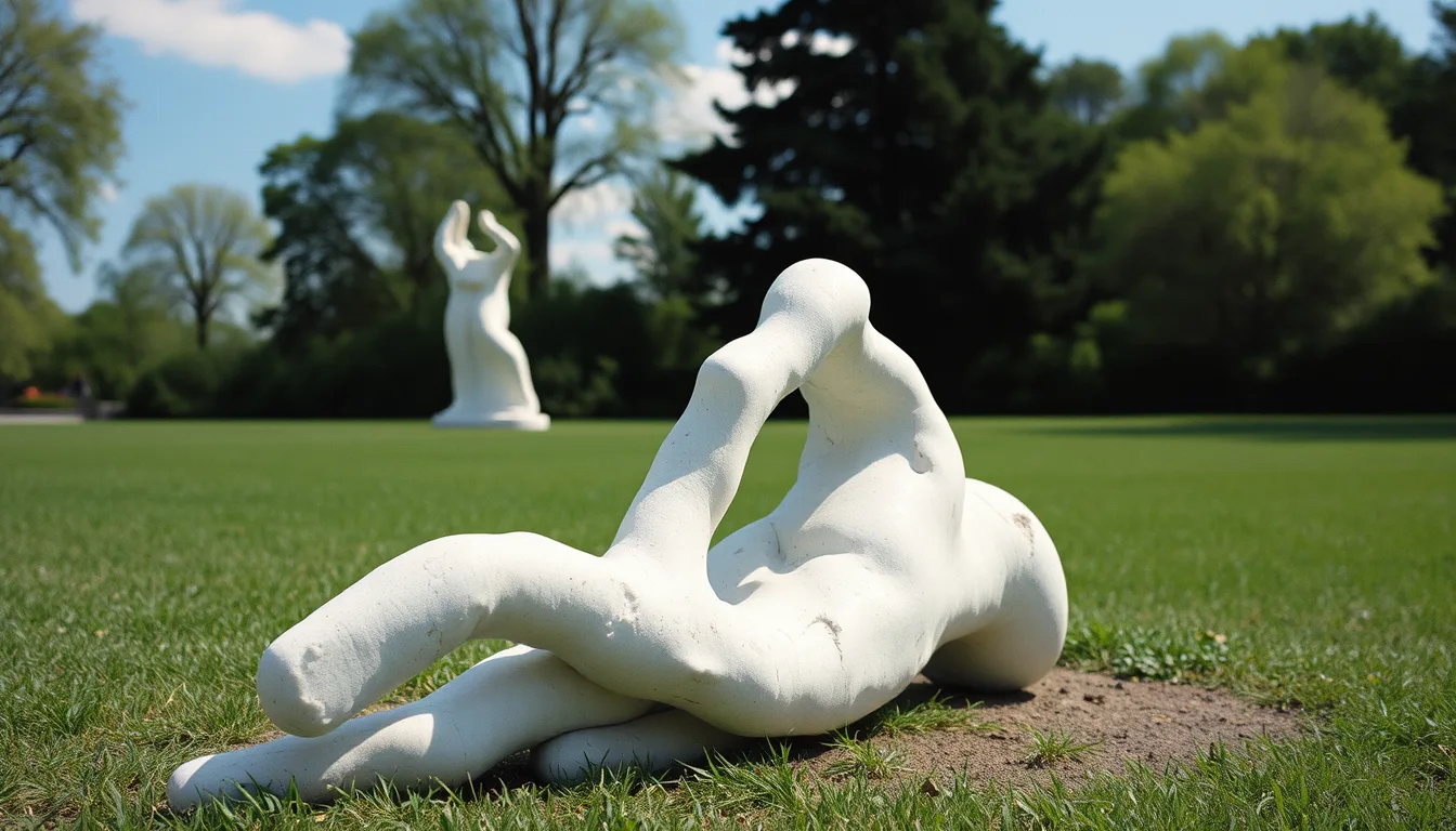Sculpture for: Reaching / Again and again / Time eroded my hand