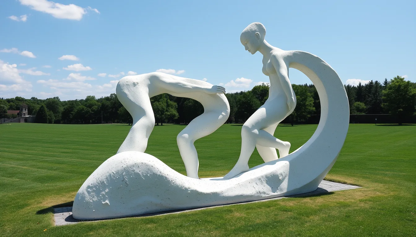 Sculpture for: Would disappear and dissolve / Towards the horizon