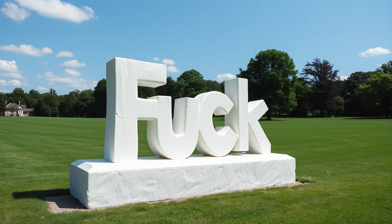 Sculpture for: Fuck