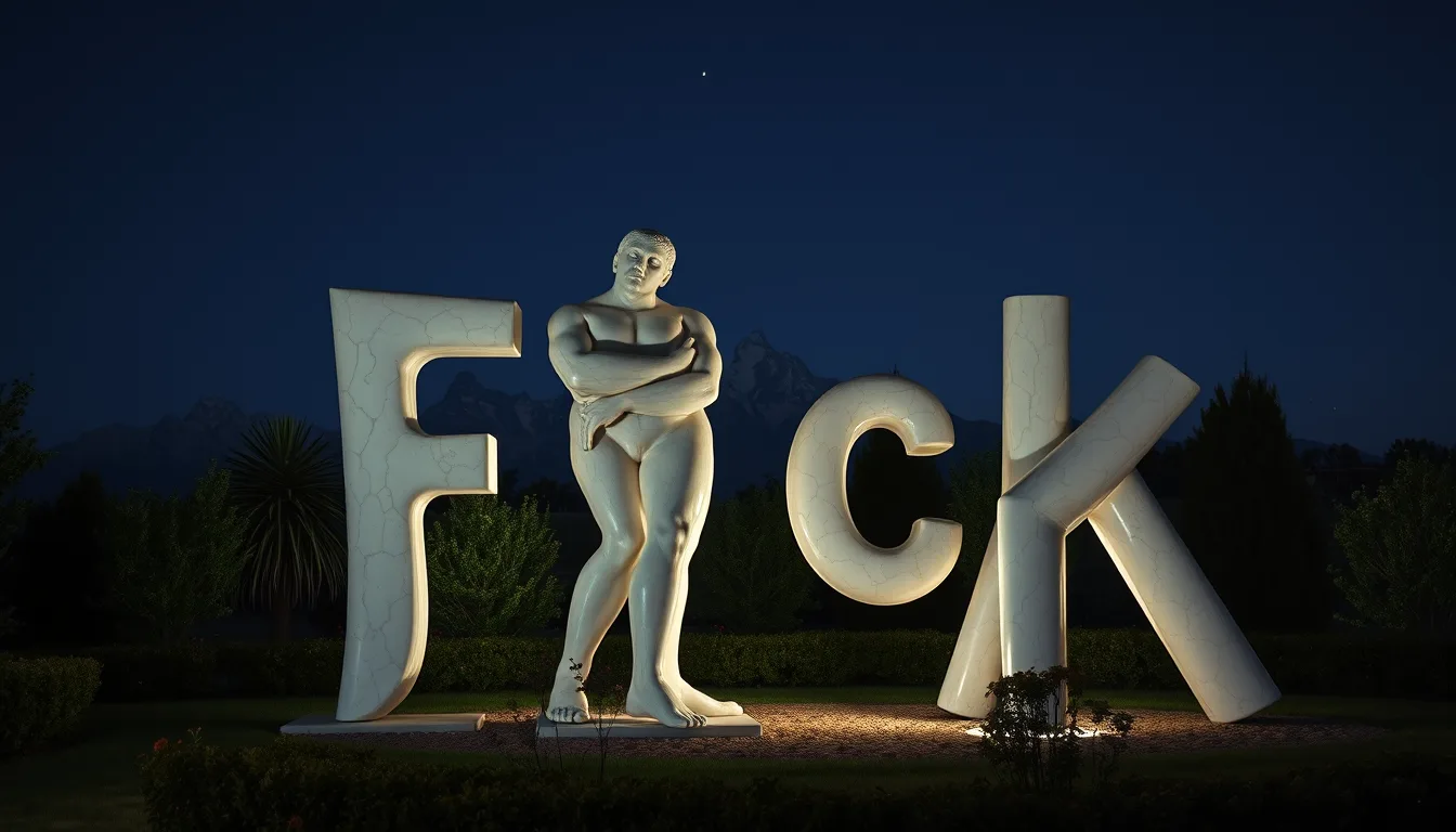 Sculpture for: Fuck