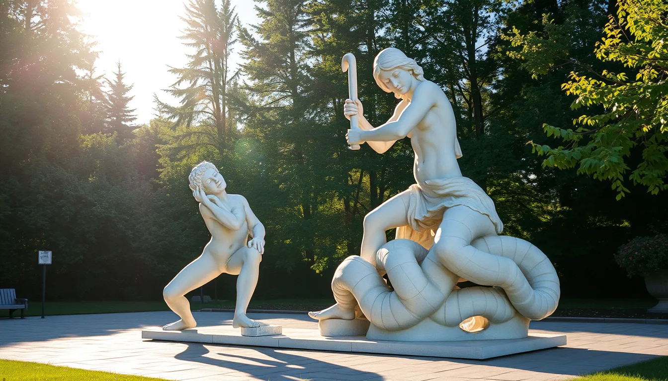 Sculpture for: Bravery commands / Valor preaches / Sin questions