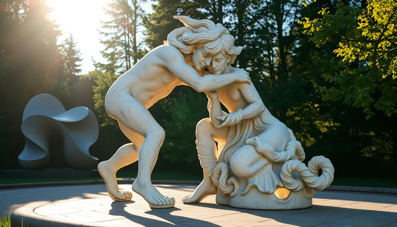 Sculpture for: As a simpleton / Which of these speaks glory?