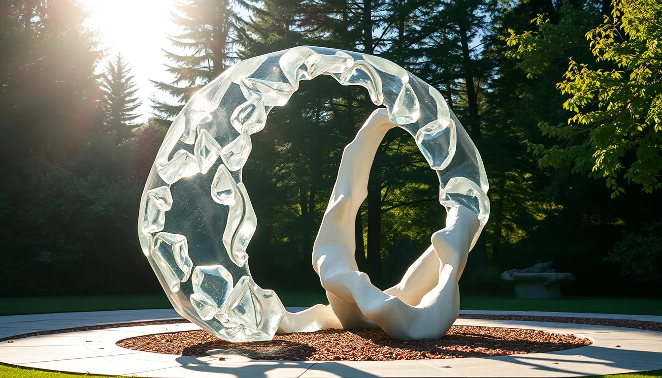 Sculpture for: Beauty / So contained by silence / Is nothing