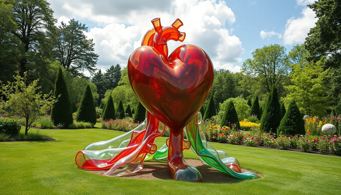 Sculpture for: My heart has yet to escape the arena