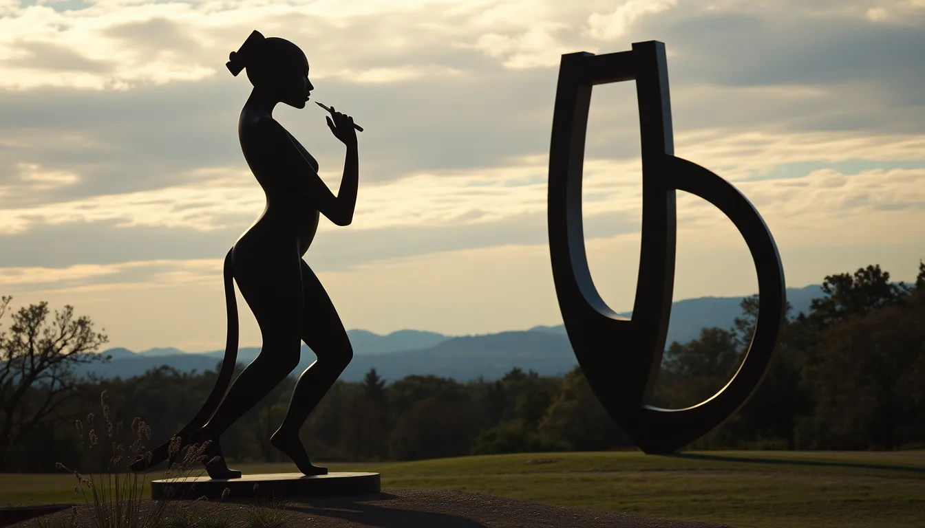 Sculpture for: To sing / Without shame / To leap / Past my shadow