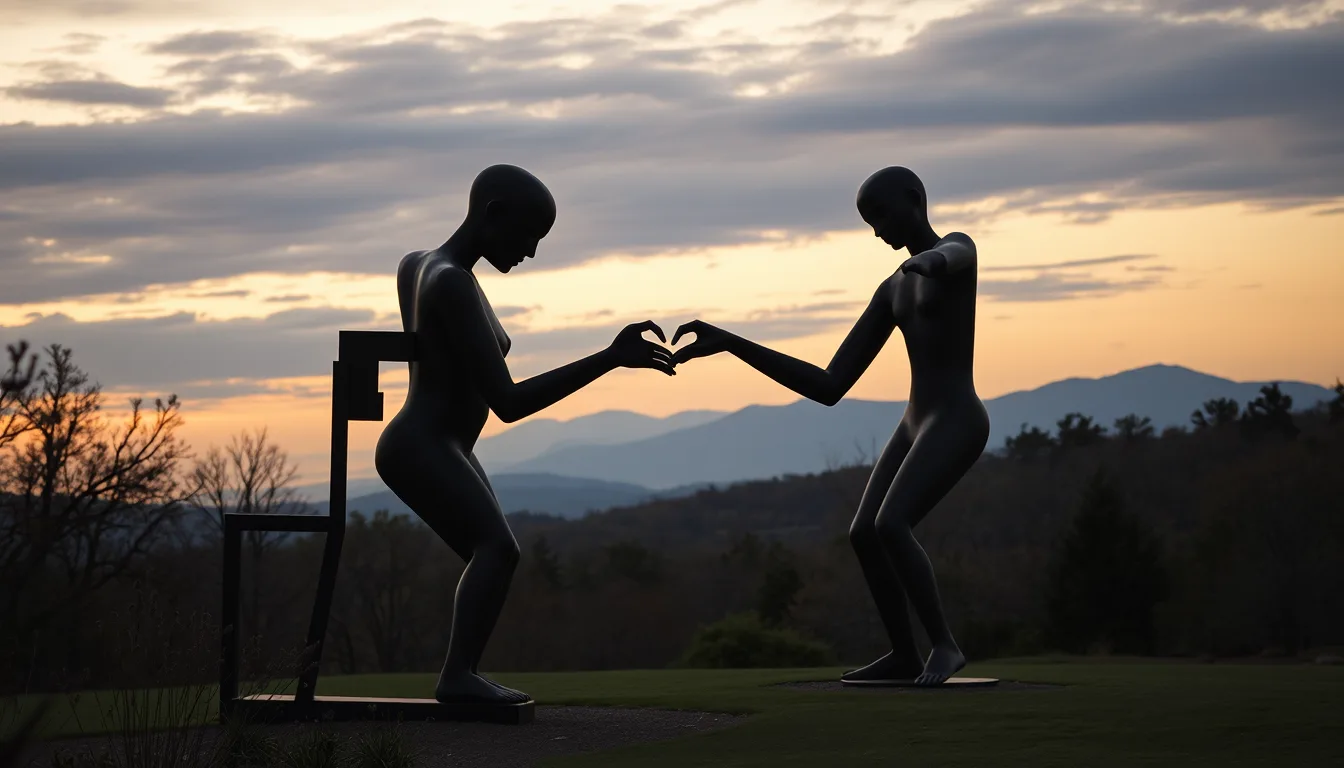 Sculpture for: Each new first moment / Growing three times