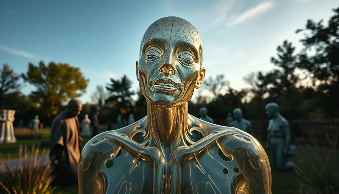 Sculpture for: My skin still an homage to appearance