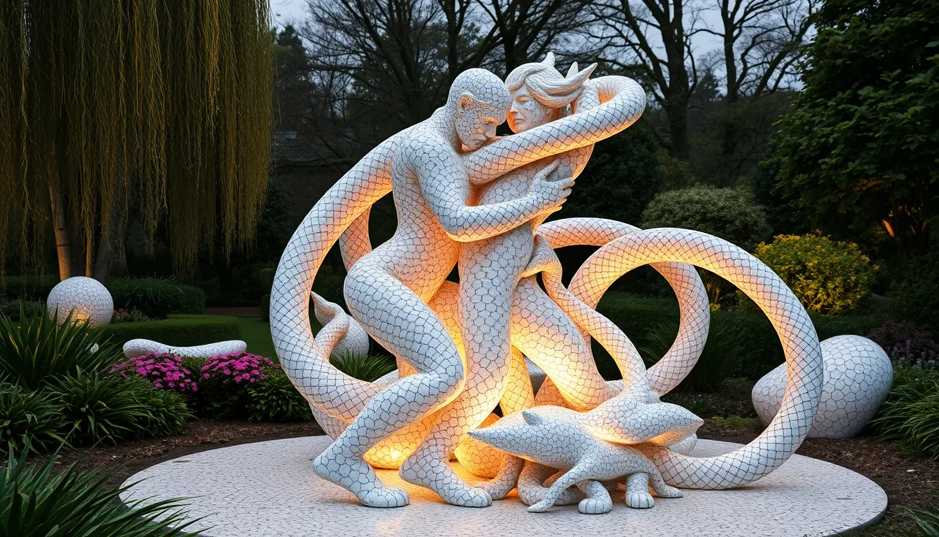 Sculpture for: If you did not make me wild / Wild to pursue / To possess you so