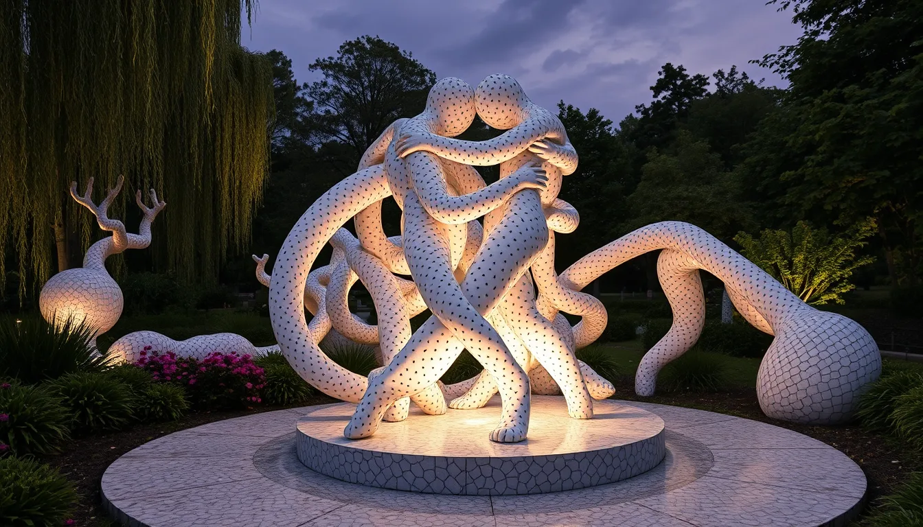 Sculpture for: No trial to try / No affliction to cure